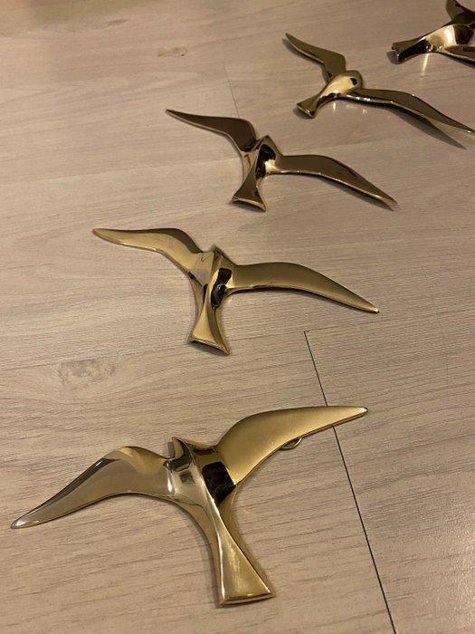 Wanddecoratie - Modern Hollywood Regency stijl koperen, Antiek en Kunst, Kunst | Designobjecten