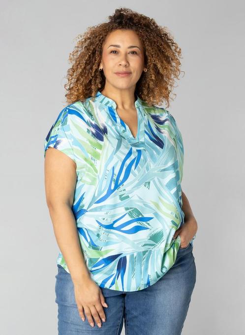 COLLETTA shirt V hals turquiseX-0(44)Maat 42/44 (L), Vêtements | Femmes, T-shirts, Envoi
