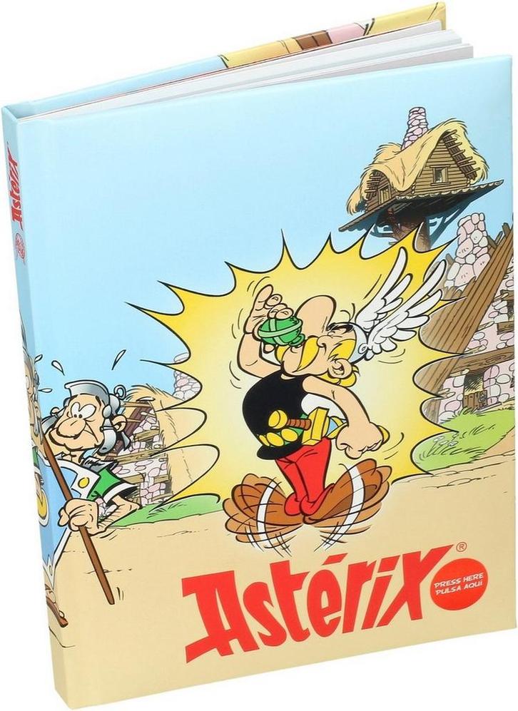 Asterix A5 Notitieboek met Licht, Collections, Personnages de BD, Enlèvement ou Envoi