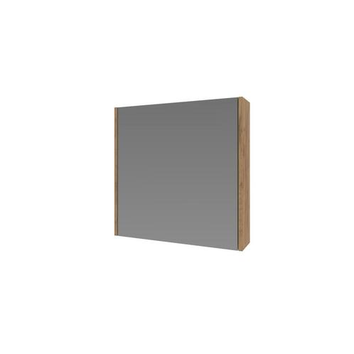 Spiegelkast Proline Comfort Met Houten Deur 60x14x60 cm, Doe-het-zelf en Bouw, Sanitair, Bad, Nieuw, Ophalen of Verzenden
