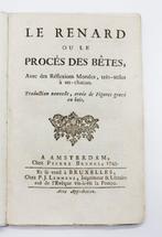 [Van Alckmer] - Renard ou Procès des Bêtes - 1743, Antiek en Kunst