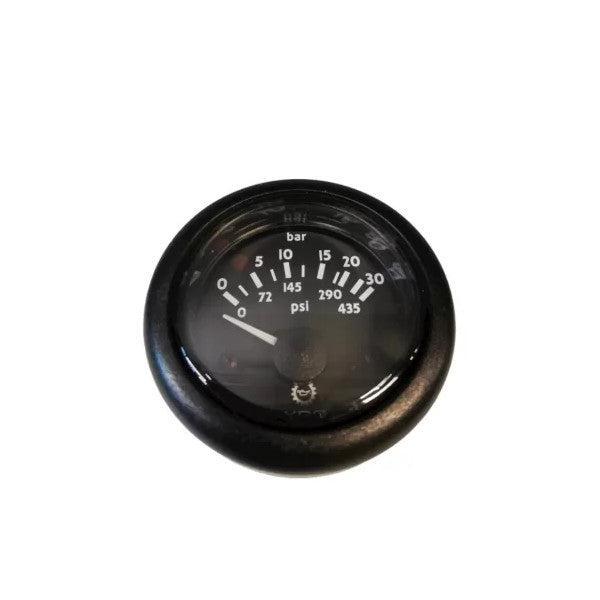 Bieden: VDO 0-30 bar black round pressure display 24V -  N0, Watersport en Boten, Navigatiemiddelen en Scheepselektronica, Ophalen of Verzenden