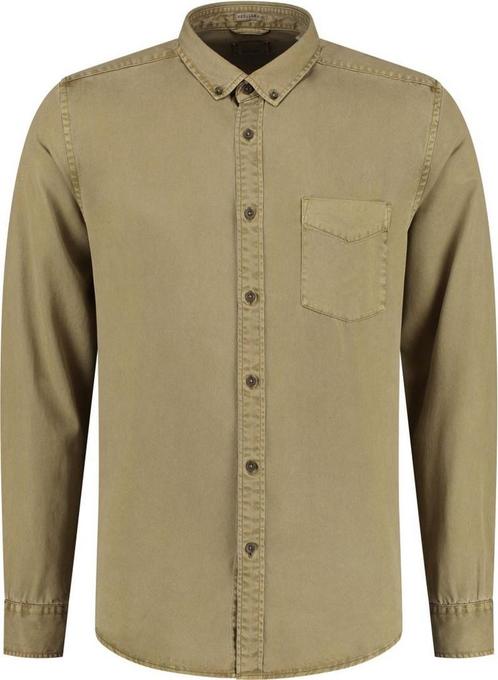 Dstrezzed Hemd Garment Dyed Tencel Khaki maat M Heren, Kleding | Heren, Merkkleding | Overhemden, Nieuw, Halswijdte 39/40 (M)