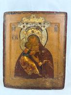 Icône - Notre-Dame de Vladimir, Volokolamskaïa - Bois, Antiek en Kunst