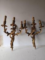 sculptuur, Appliques barocco - 50 cm - Brons, Antiek en Kunst