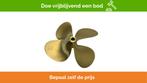 Bieden: Vetus P4E23X19L Brass Propeller 4-Blade 23 x 19 Inc, Ophalen of Verzenden, Nieuw