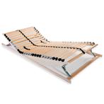 vidaXL Lattenbodem met 28 latten 7 zones 80x200 cm, Huis en Inrichting, Slaapkamer | Bedden, Verzenden, Nieuw