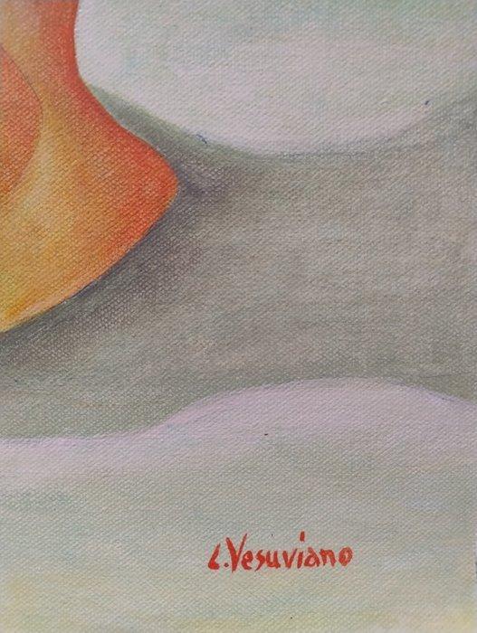 Luigi Vesuviano - Il ballo, Antiek en Kunst, Kunst | Schilderijen | Modern