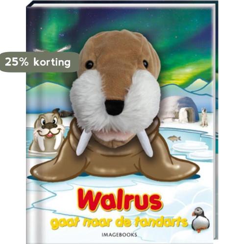 Walrus gaat naar de tandarts / Handpopboek 9789461441300, Boeken, Kinderboeken | Baby's en Peuters, Gelezen, Verzenden