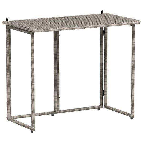 Tuintafel 90x51cm Grijs | Tweede Kansje | OP = OP, Tuin en Terras, Tuintafels, Nieuw, Verzenden