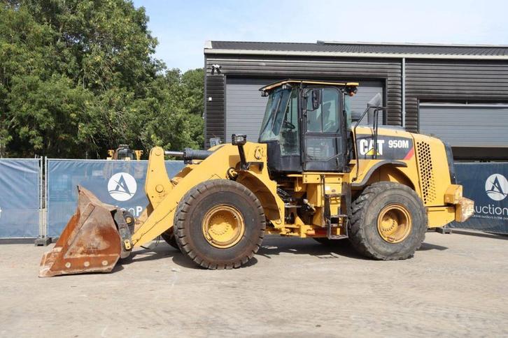 Veiling: Wiellader Caterpillar 950M Diesel 186kW 2015, Zakelijke goederen, Machines en Bouw | Kranen en Graafmachines, Ophalen