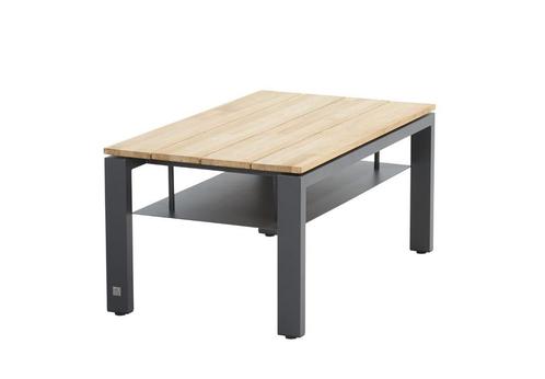 4 Seasons Outdoor Forza hoge loungetafel teak 120 x 70 x 55, Tuin en Terras, Tuinsets en Loungesets