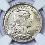 Portugal. Republic. 50 centavos 1964 - NGC - MS 67, Timbres & Monnaies, Monnaies | Europe | Monnaies non-euro