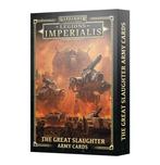 Legions Imperialis the great slaughter army cards (Warhammer, Ophalen of Verzenden, Nieuw