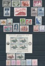 België 1957 - Volledige jaargang met blok Zuidpool - OBP/COB, Gestempeld