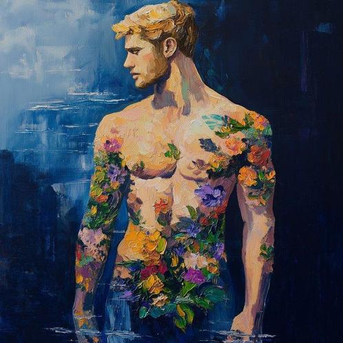 RAAN - Vision 210 - XXL, Antiek en Kunst, Kunst | Schilderijen | Modern