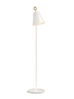 Herstal - Staande lamp - Bella vloerlamp - wit - Staal