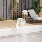 vidaXL Zwembadfontein 64x30x52 cm roestvrij staal, Tuin en Terras, Verzenden, Nieuw