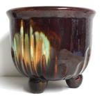 Faïenceries de Thulin - Jardinière - Decor Vulcan -