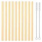 Fako Bijoux® - Siliconen Rietjes Pastel XL - 10 Herbruikbare, Huis en Inrichting, Keuken | Bestek, Verzenden, Nieuw