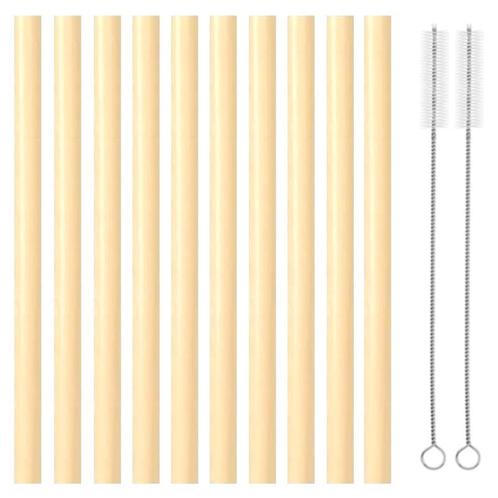 Fako Bijoux® - Siliconen Rietjes Pastel XL - 10 Herbruikbare, Huis en Inrichting, Keuken | Bestek, Verzenden