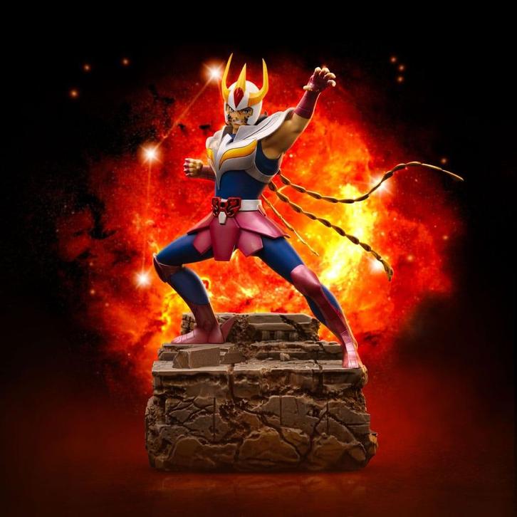 Saint Seiya Art Scale Statue 1/10 Phoenix Ikki 23 cm, Verzamelen, Film en Tv, Ophalen of Verzenden