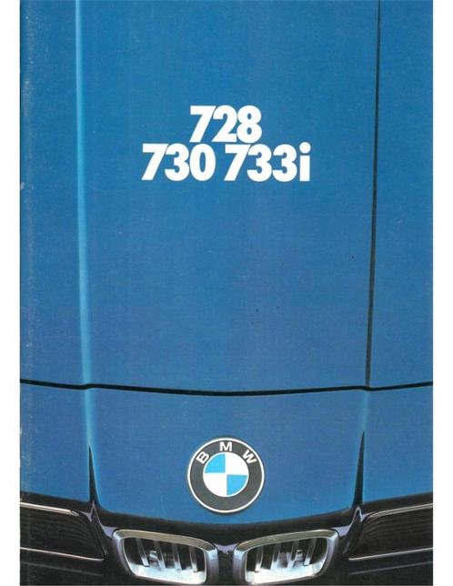 1978 BMW 7 SERIE BROCHURE NEDERLANDS, Livres, Autos | Brochures & Magazines, Enlèvement ou Envoi