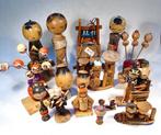 35 vintage houten Kokeshi-poppen - Japan - Shwa periode