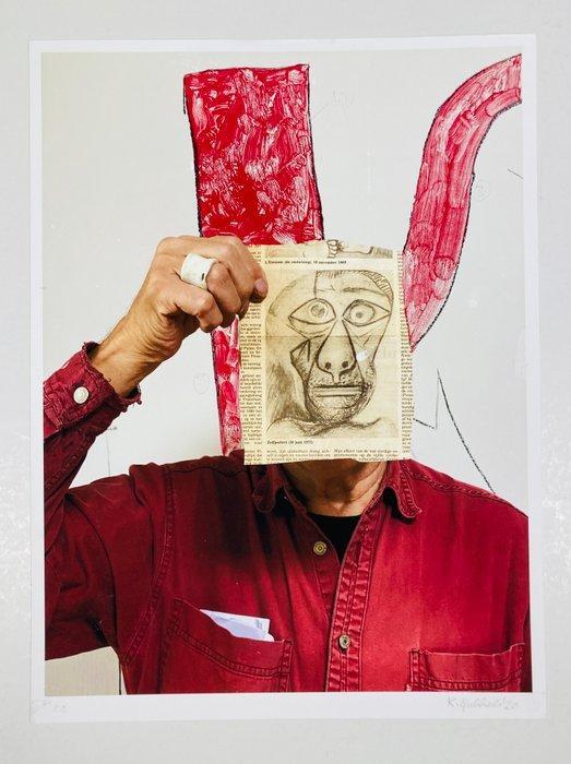 Klaas Gubbels (1934) - Zelfportret, Antiek en Kunst, Antiek | Overige Antiek