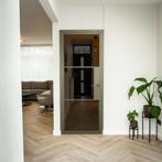 Stalen Binnendeur 3 Vlaks Olijfgroen Rook glas Met slot, Doe-het-zelf en Bouw, Deuren en Vliegenramen, Minder dan 80 cm, Binnendeur