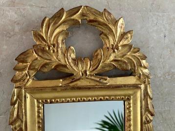 Miroir - Feuille dor