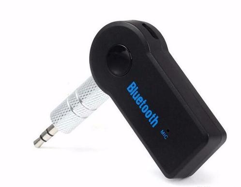 Bluetooth audio aux muziek ontvanger auto receiver adapter, Auto diversen, Autoradio's, Nieuw, Verzenden
