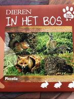 Dieren in het bos - in het wild 9782504422113, Boeken, Zo goed als nieuw, Piccolia, Verzenden