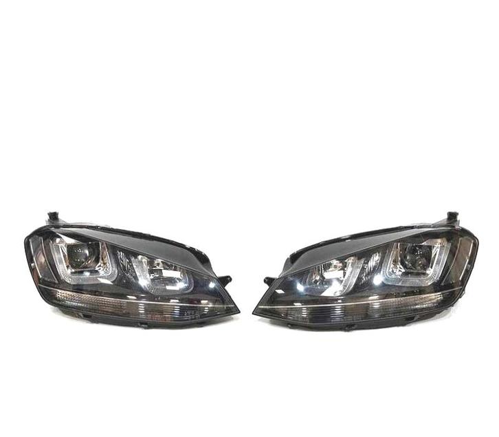 PHARES VOLKSWAGEN VW GOLF 7 12-17 XENON DRL NOIR, Autos : Pièces & Accessoires, Éclairage, Envoi