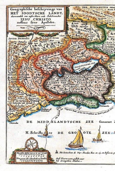 Middle East - Heilige Land; P. Meijer - Geographische, Boeken, Atlassen en Landkaarten