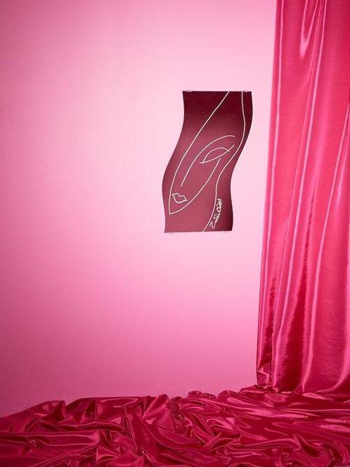 Zandra Rodhes - Miroir - Verre - Ikea Karismask, Antiek en Kunst, Kunst | Designobjecten
