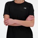 New Balance Short Sleeve Dames Sportshirt - Zwart - Maat M, Kleding | Heren, Sportkleding, Verzenden, Nieuw