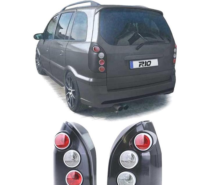 Feux Arrière Pour Opel Zafira A 99-05 Hella Noir, Auto-onderdelen, Verlichting, Verzenden