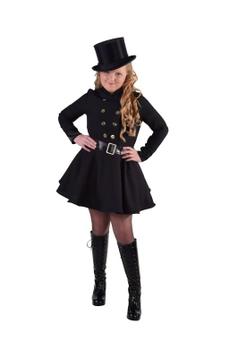 Schoorsteenveegster jurkje zwart | verkleedkleding meisje