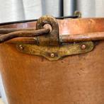 Paiolo XIX secolo - Kookpan - Koper - Ø 60 cm handvat van, Antiek en Kunst