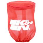 K&N Drycharger Filterhoes voor RU-1280, 76 x 102mm - Rood (R, Auto-onderdelen, Nieuw, Verzenden