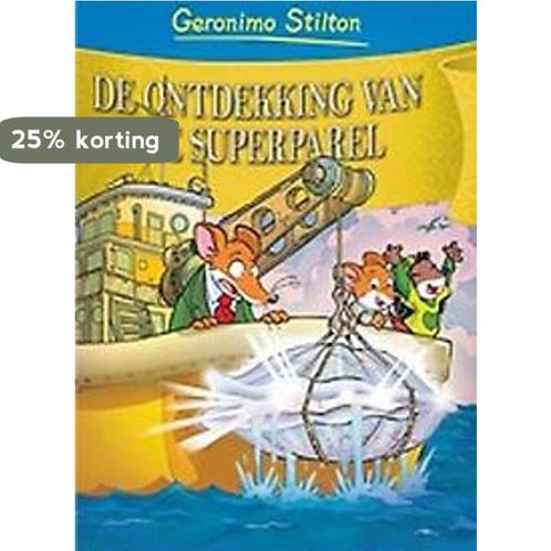 De ontdekking van de superparel / Geronimo Stilton-reeks /, Boeken, Kinderboeken | Jeugd | onder 10 jaar, Zo goed als nieuw, Verzenden
