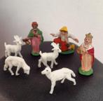 Miniatuur kerststal. Periode: jaren 60/70. - Hars