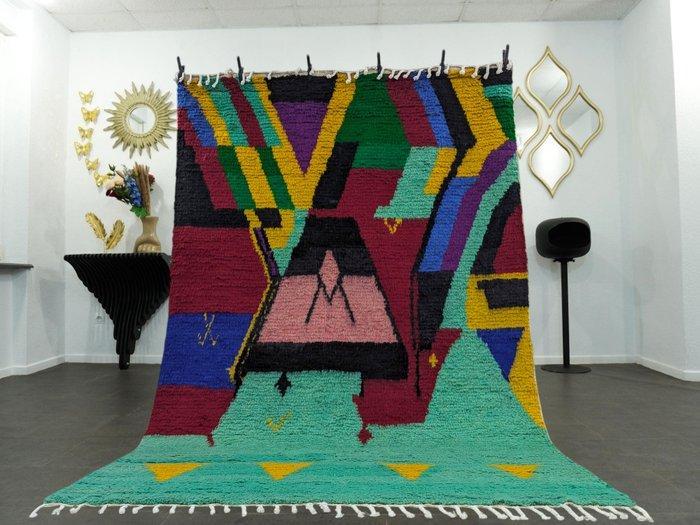 Berber, Veelkleurig Berbers tapijt van wol - Tapijt - 302 cm, Huis en Inrichting, Stoffering | Tapijten en Vloerkleden