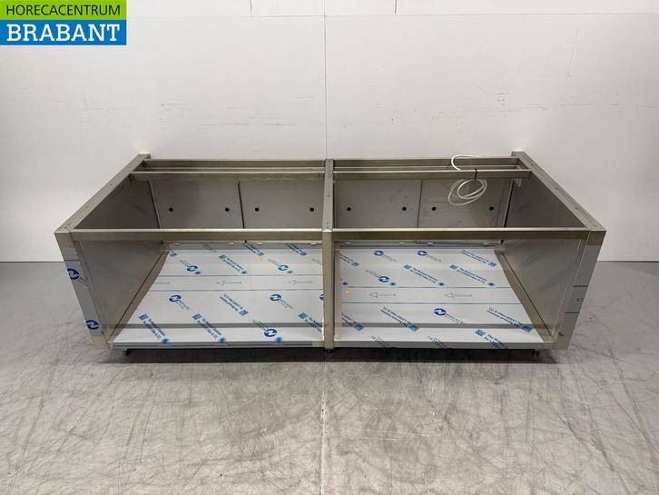 Armoire basse en acier inoxydable avec étagère et prise de, Articles professionnels, Horeca | Autre, Envoi