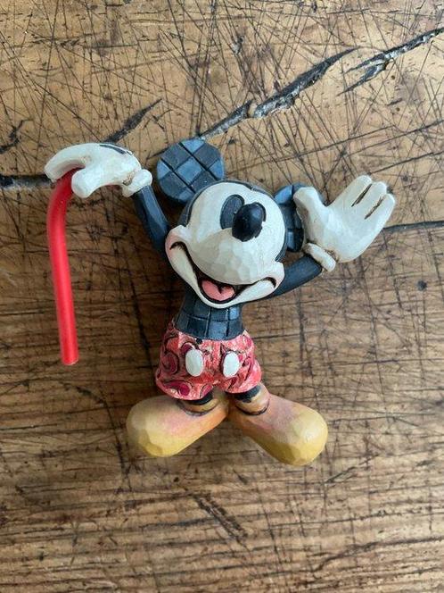 Enesco - Beeldje - Mickey Pot Hanger - polystone, Verzamelen, Disney