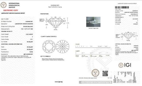 Zonder Minimumprijs - Ring - 18 karaat Witgoud - 3.02ct. tw., Handtassen en Accessoires, Ringen
