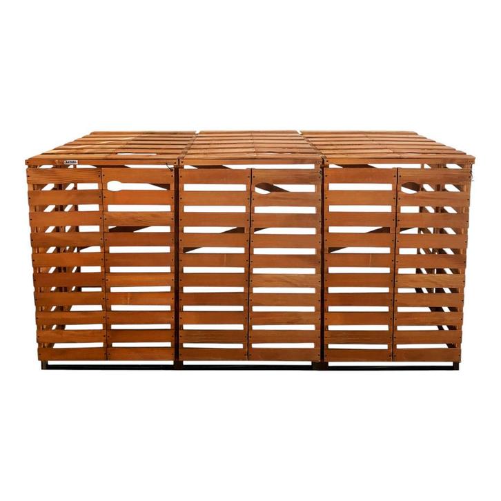 Lendo Online Kliko Ombouw Drievoudig 215x80x118 cm Bruin, Jardin & Terrasse, Jardin & Terrasse Autre, Envoi