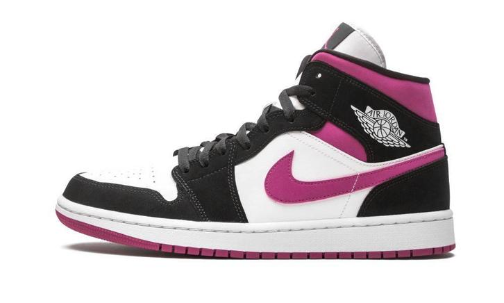 Air Jordan 1 Mid Magenta - Maat 37.5 EU, Kleding | Heren, Schoenen, Ophalen of Verzenden