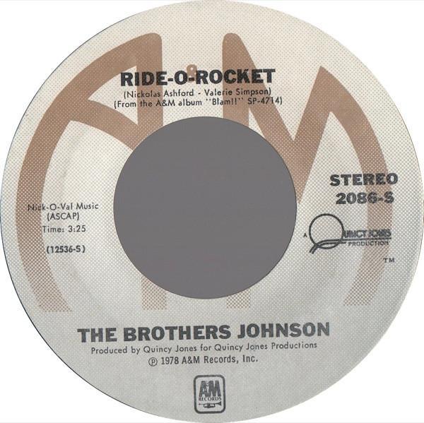 Brothers Johnson - Ride-O-Rocket / Dancin And Prancin, CD & DVD, Vinyles | Pop, Envoi